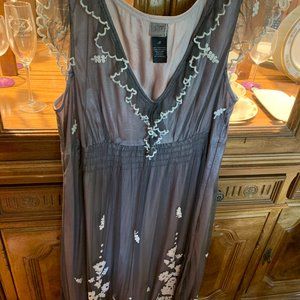 Anthropologie Lithe Laurel Run Dress